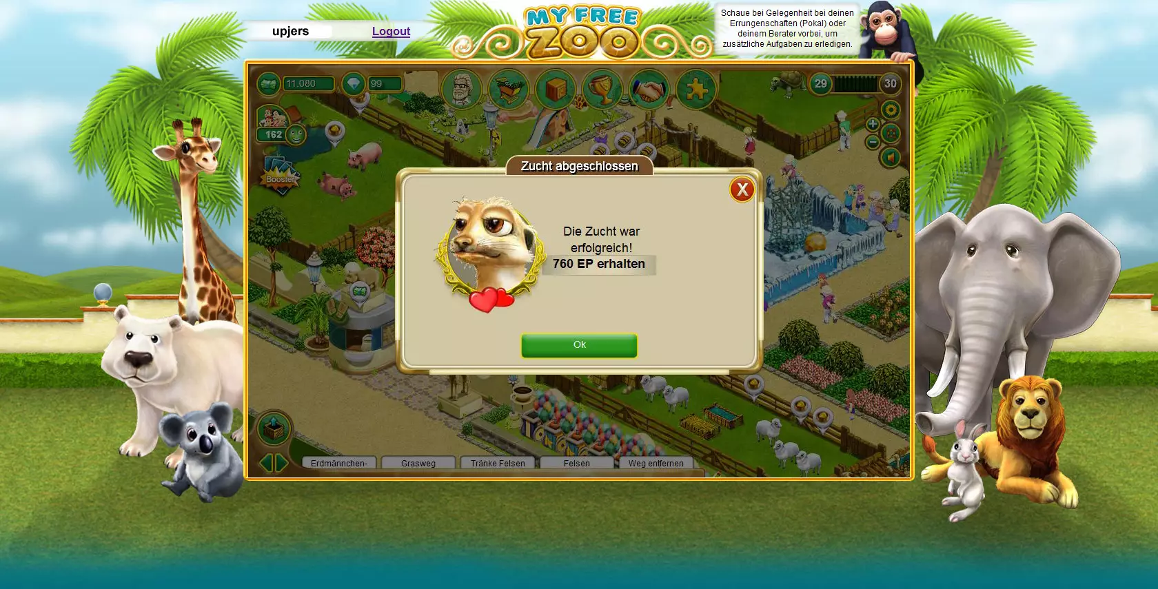 My Free Zoo – Der Zoo Spiele-Spaß im Browser | Upjers.com - Der ...